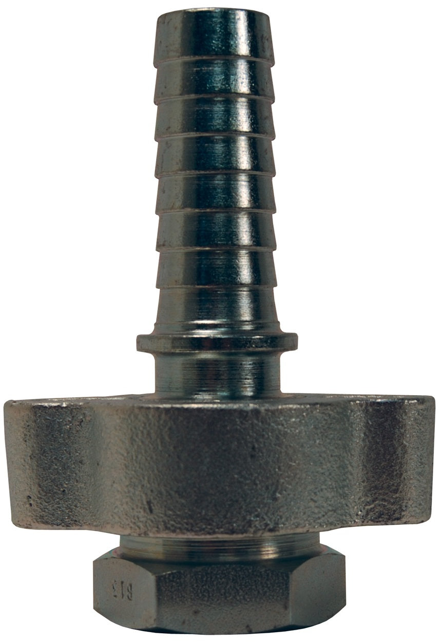 WF6 by Dixon Valve | Boss® Washer Seal | Coupling with Female Spud | 1/2" Female NPT x Hose Shank | Plated Iron/Steel