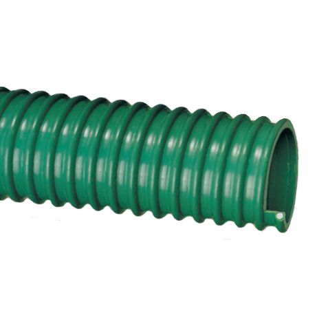 WG150X100 Tigerflex by Kuriyama | WG Series | Heavy Duty Liquid Suction Hose | 1-1/2" ID | PVC | 100ft Length