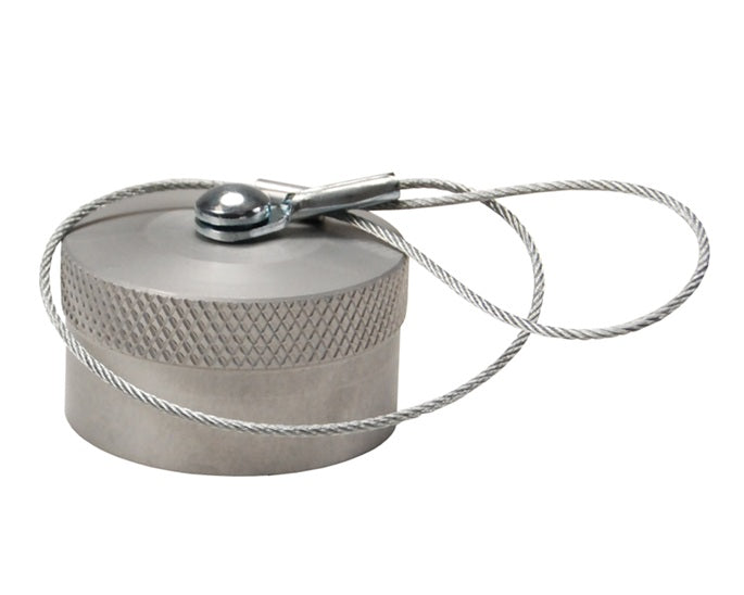 WS16DC-A by Dixon Valve | Hydraulic Quick Disconnect Coupling | WS-Series | Rigid Dust Cap | Fits 2" Body Size | Aluminum