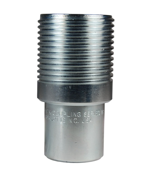 WS10BF10 by Dixon Valve | Hydraulic Quick Disconnect Coupling | WS-Series | 1-1/4" Female BSPP x 1-1/4" Heavy-Duty Wingstyle | Plug | Steel
