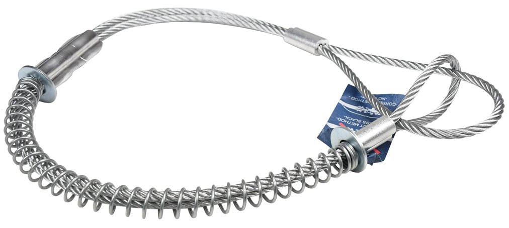 WSR2 by Dixon Valve | King Cable® | Safety Cable | Hose-to-Tool Service | 1-1/2" - 3" Hose ID | 1/4" Cable Size | 38" Length | Steel