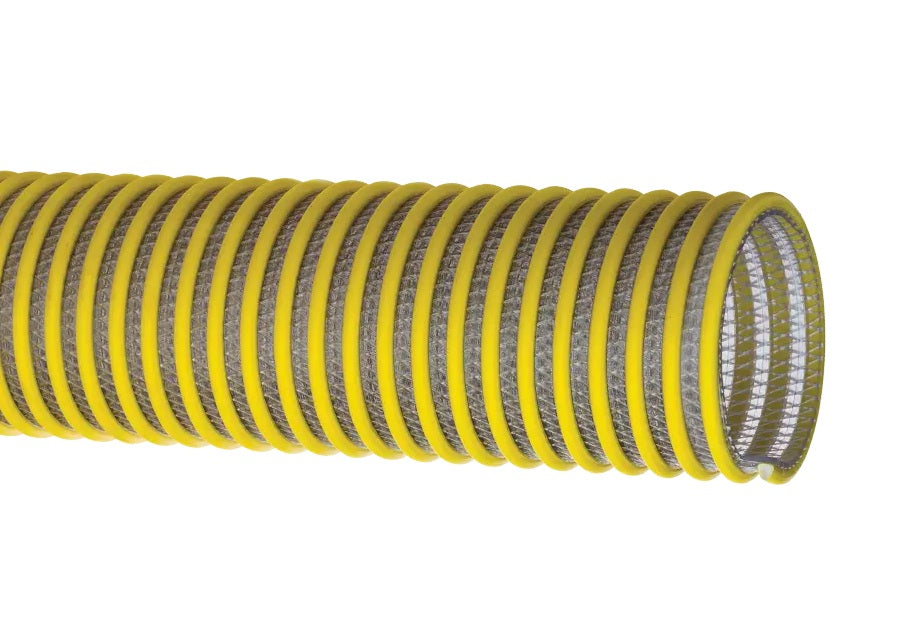 WST-SLR200X100 Tigerflex® SOLARGUARD™ by Kuriyama | WST-SLR™ Series | Heavy-Duty Fabric Reinforced Liquid Suction & Discharge Hose with High UV Resistance | PVC | 2" ID | 2.60" OD | 100ft Length