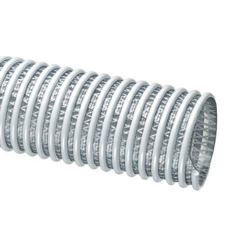WSTF200X100 Tigerflex by Kuriyama | WSTF Series | Food Grade Fabric Reinforced Suction & Discharge Hose | 2" ID | PVC | 100ft Length Length