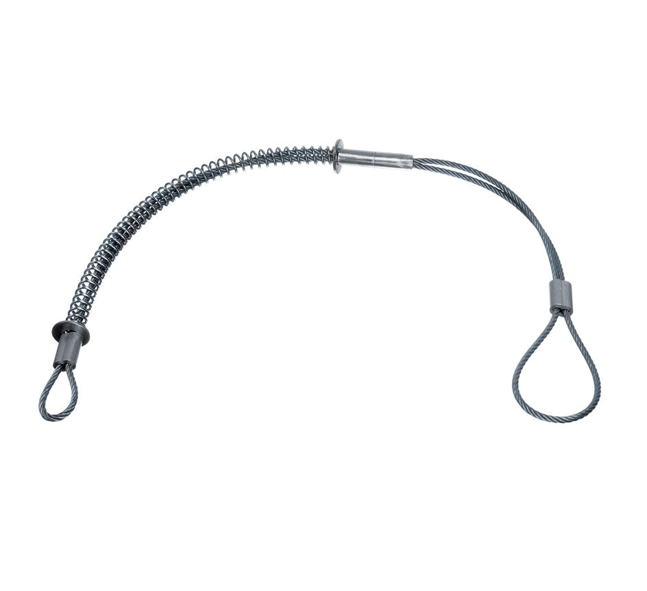 WS-2 by Kuriyama | WS Series | Hose Safety Cable | Hose-to-Tool Service | 1/4" Size | Fits: 1-1/2" to 3" Hose ID | 38" Length | Carbon Steel & Aluminum