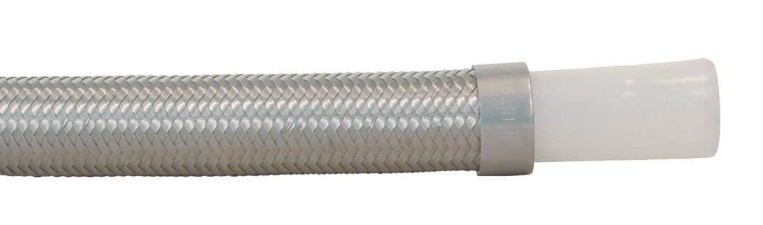 WTB-T08 by Dixon Valve | -08 | Heavy Wall True I.D. Smooth Bore PTFE Hose | 1/2" Size | White Non-Conductive Tube