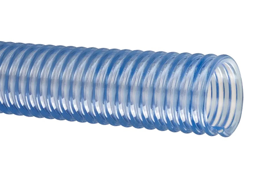 WT57MX100 Tigerflex® by Kuriyama | WT™ Series | Metric Food Grade Material Handling Hose | PVC | 57.0mm ID | 68.0mm OD | 100ft Length