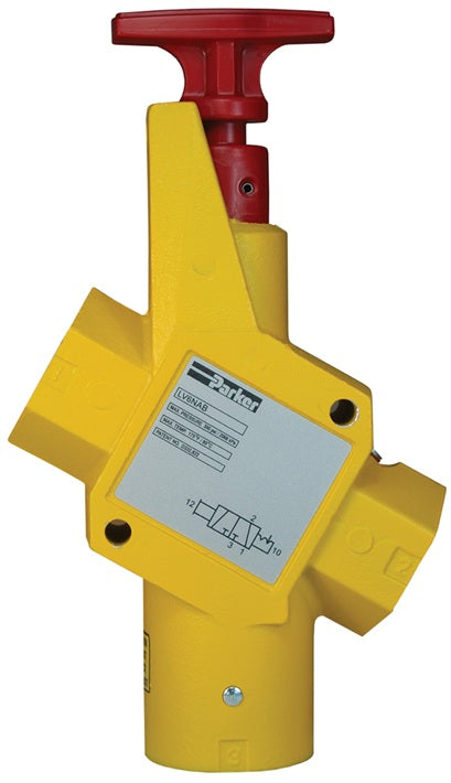 LV8NAD Wilkerson by Dixon Valve | Lockout Valve | 1" In/Out Port | 1-1/4" Exhaust Port | Aluminum