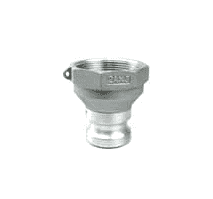 A4030A by Jason Industrial | Reducing Cam and Groove | Part A | 4" Male Adapter x 3" Female NPT | Aluminum