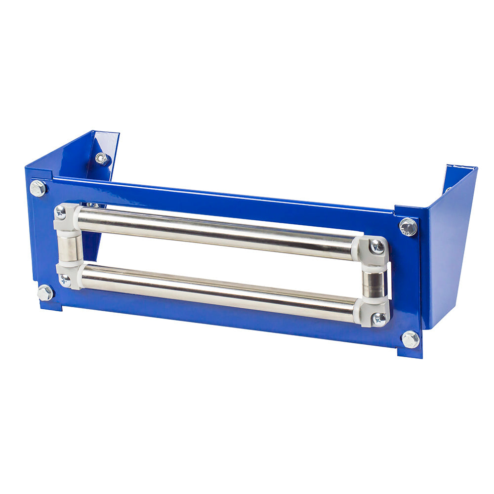 15354-18 by Coxreels | 4-Way Bottom Roller Bracket for Hand Crank & Motorized Hose Reels | 18" Drum Width | Steel