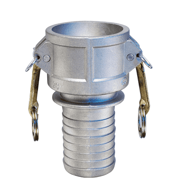 AL-C300 by Kuriyama | Quick-Acting Coupling | Part C | 3" Female Coupler x 3" Hose Shank | Aluminum