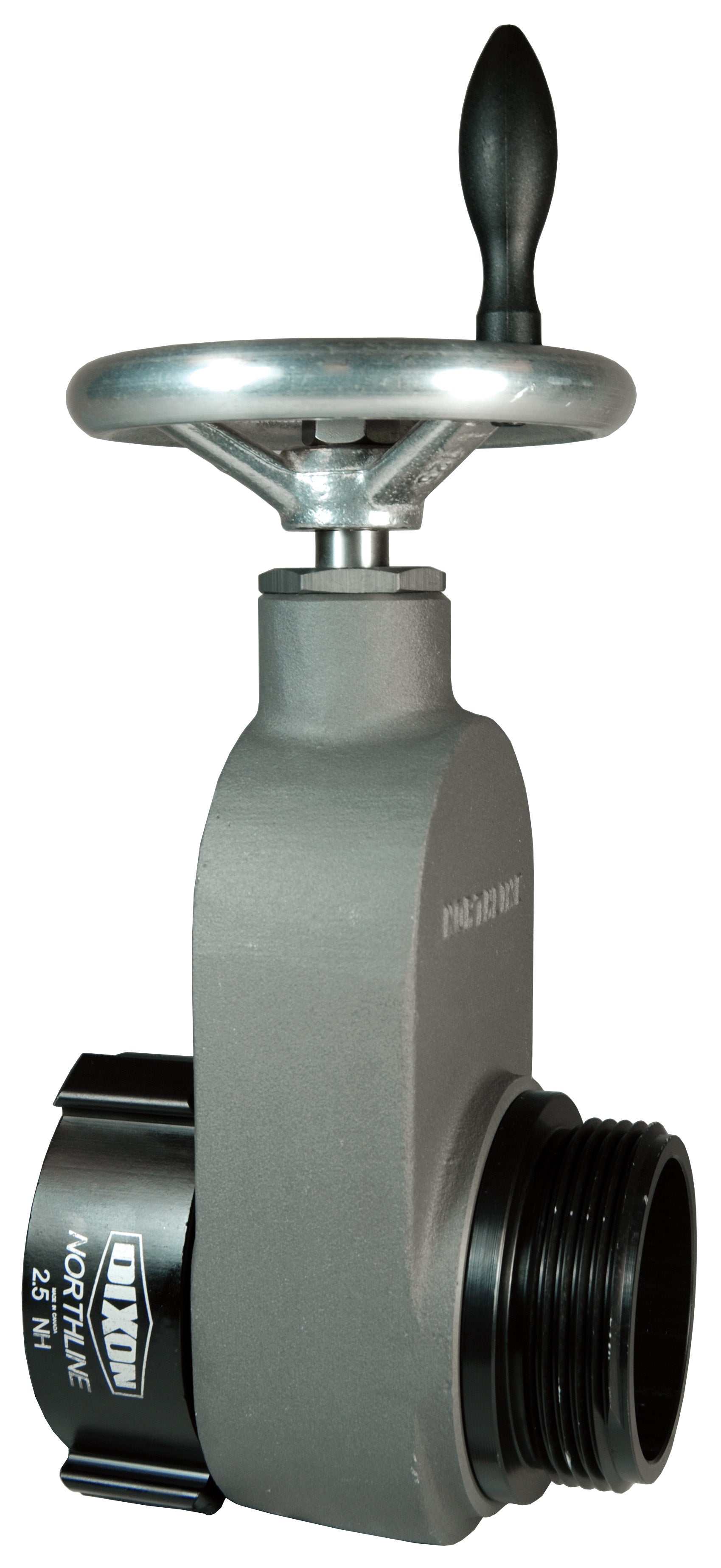 AHGV250 Dixon Aluminum Single Hydrant Gate Valve - 2-1/2" Female NPSH x 2-1/2" Male NPSH