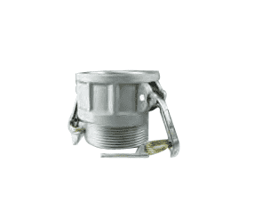 B125A by Jason Industrial | 1-1/4" Cam and Groove | Part B | Female Coupler x Male NPT Thread | Aluminum
