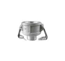 B1510A by Jason Industrial | Reducing Cam and Groove | Part B | 1-1/2" Female Coupler x 1" Male NPT | Aluminum