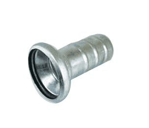 BFS600 by Jason Industrial | 6" Locking Lever Pump Coupling | Type B Industrial | Female Socket x Shank | Galvanized Steel