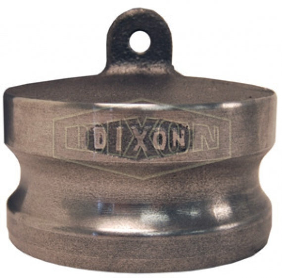 300-DP-MI by Dixon Valve | Cam & Groove Dust Plug | Type DP | 3" Adapter End | Unplated Malleable Iron