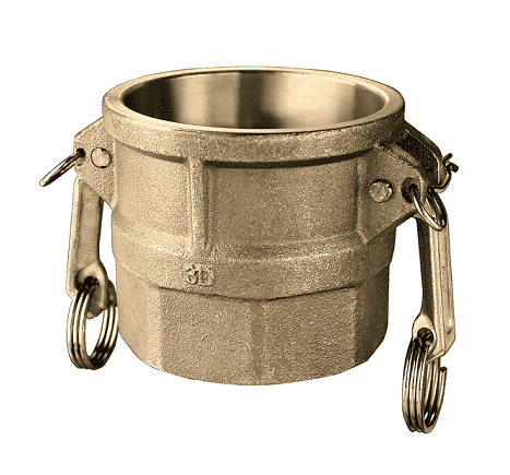 BR-D075 by Kuriyama | Quick-Acting Coupling | Part D | 3/4" Female Coupler x 3/4" Female NPT | Brass