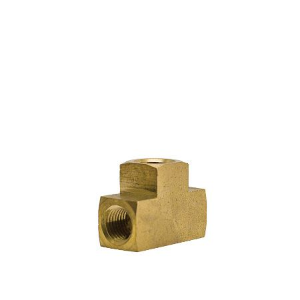 PT-3 Breco by Foster | Pipe Fitting | 3/8" Female NPT Thread x 3/8" Female NPT Thread x 3/8" Female NPT Thread | Tee | Brass