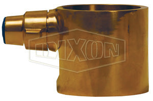BID250T Dixon Brass British Instantaneous Adapter - 2-1/2" Female BRIT x 2-1/2" Female NPT