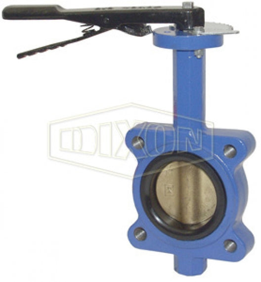 BFVL600E by Dixon Valve | Butterfly Valve | Threaded Lug Style | 6" 150# Flange | EPDM Liner | Ductile Iron