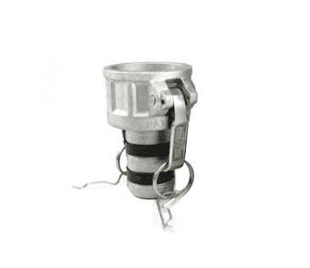 C150ALF by Jason Industrial | 1-1/2" Anti-Leak Cam and Groove | Part C | Female Coupler x Hose Shank | Aluminum