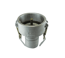 C400AVP by Jason Industrial | Vapor Recovery Cam and Groove | Type C | 4" Female Coupler with Probe x 4" Hose Shank | Aluminum