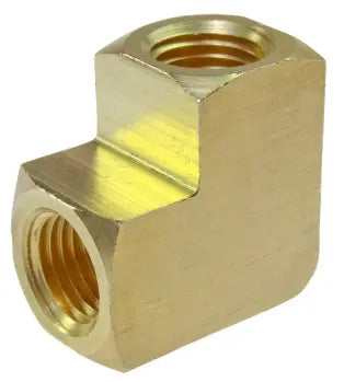 LF0404 by Coilhose | Pipe Fitting | 1/4" Female NPT Thread | 90° Elbow | Brass