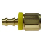 LRF0606 by Coilhose | Lock-On Rigid Female Fitting | 3/8" Hose ID | 3/8" Female NPT Thread | Brass