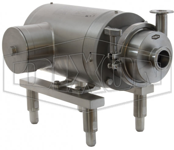 MB15A01C1VA2B03 Dixon Valve MB100 Series Sanitary Centrifugal Pump - 1-1/2" Inlet x 1" Outlet - FKM Elastomer - Sterling SS Washdown Motor - 3PH/60Hz 208-230/460V - 1.5HP