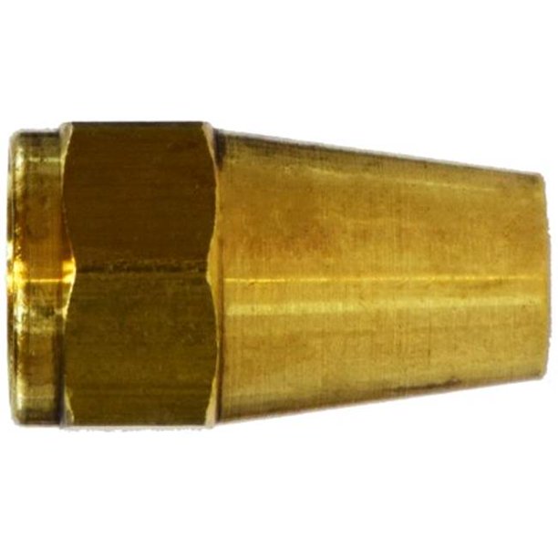 10006 by Midland | SAE 45° Flare Fitting | Long Rod Nut | 1/2" Female SAE 45° Flare | Brass