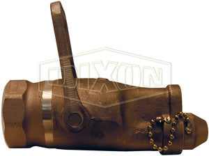 CGN250NST Dixon Brass U.S. Coast Guard Approved Fog Nozzle - 2-1/2" Female NST(NH)