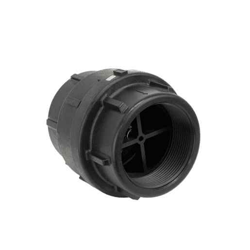 CV300 by Banjo | Full Port Check Valve | 3" Female NPT x 3" Female NPT | 1-2 PSI 316 Stainless Steel Springs | 300 PSI | Gasket: EPDM | Polypropylene