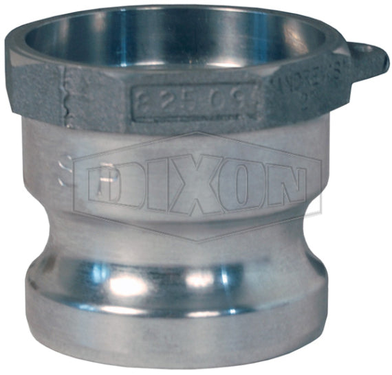 150AWSPAL by Dixon Valve | Cam & Groove Adapter for Welding | 1-1/2" Adapter Socket Weld x Schedule 40 Pipe | Aluminum