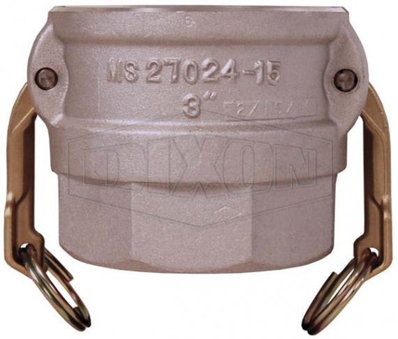 100DWSPAL by Dixon Valve | Cam & Groove Coupler for Welding | 1" Coupler Socket Weld x Schedule 40 Pipe | Aluminum