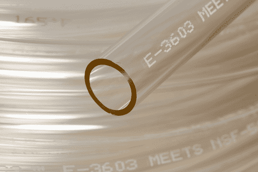 ACF00073 Tygon S3™ by Saint Gobain | 1-1/2" I.D. x 1-7/8" O.D. x 3/16" Wall | E-3603 Non-DEHP | Phthalate-Free Lab Tubing | 50' Package Length