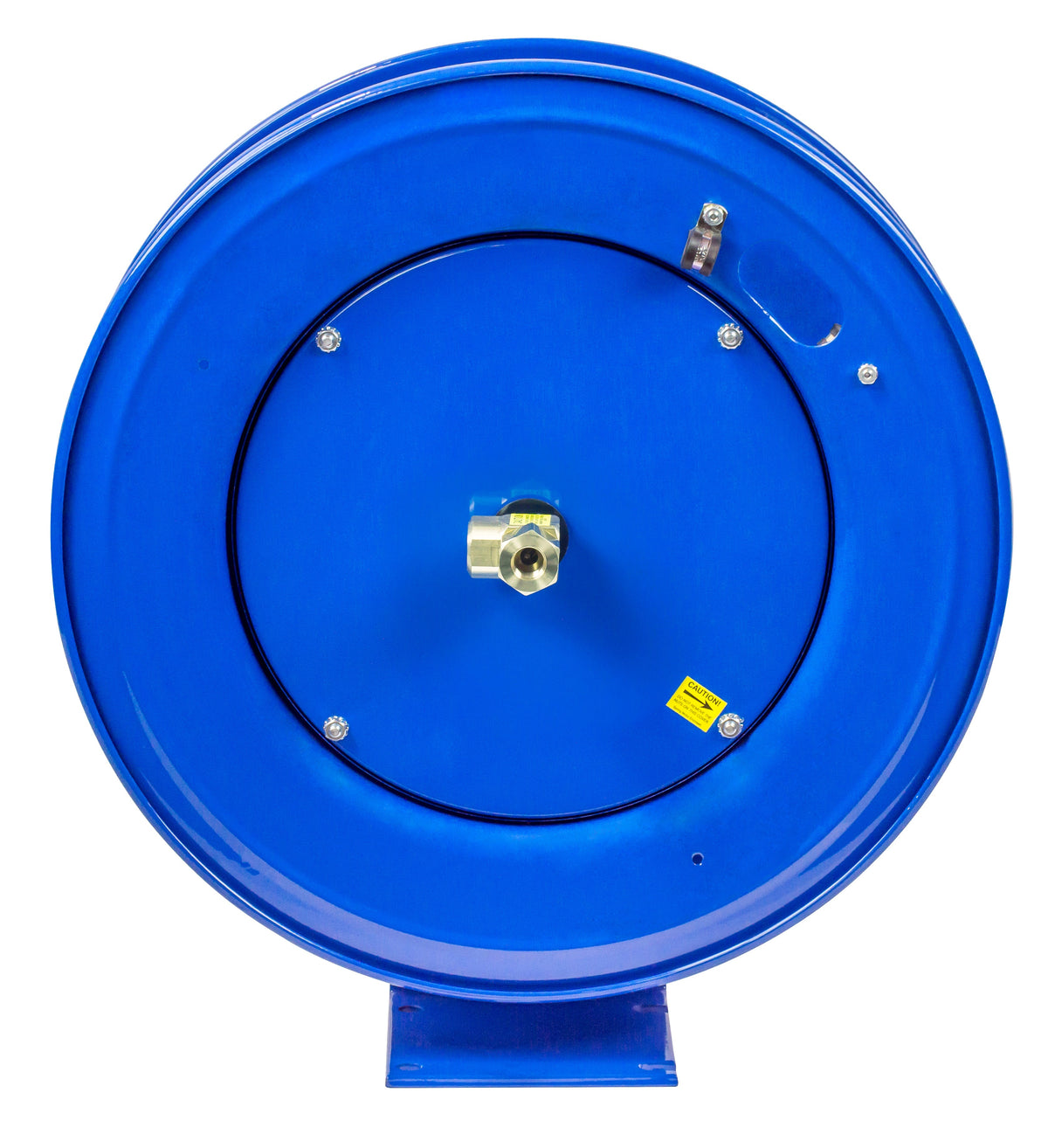 E-LPL-450 by Coxreels | E Series | 300 PSI Spring Driven Hose Reel for Air & Water | 1/2" Hose ID, 1/2" FNPT Inlet | Steel | 50ft Capacity, Hose Not Included