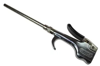 608P-S by Coilhose | 600 Series | Premium Blow Gun with 8" Safety Extension | Chrome-Plated Zinc