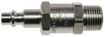 1401LF by Coilhose | FilterPlug™ | 1/4" ARO Filtering Connector | Straight | Plated Steel