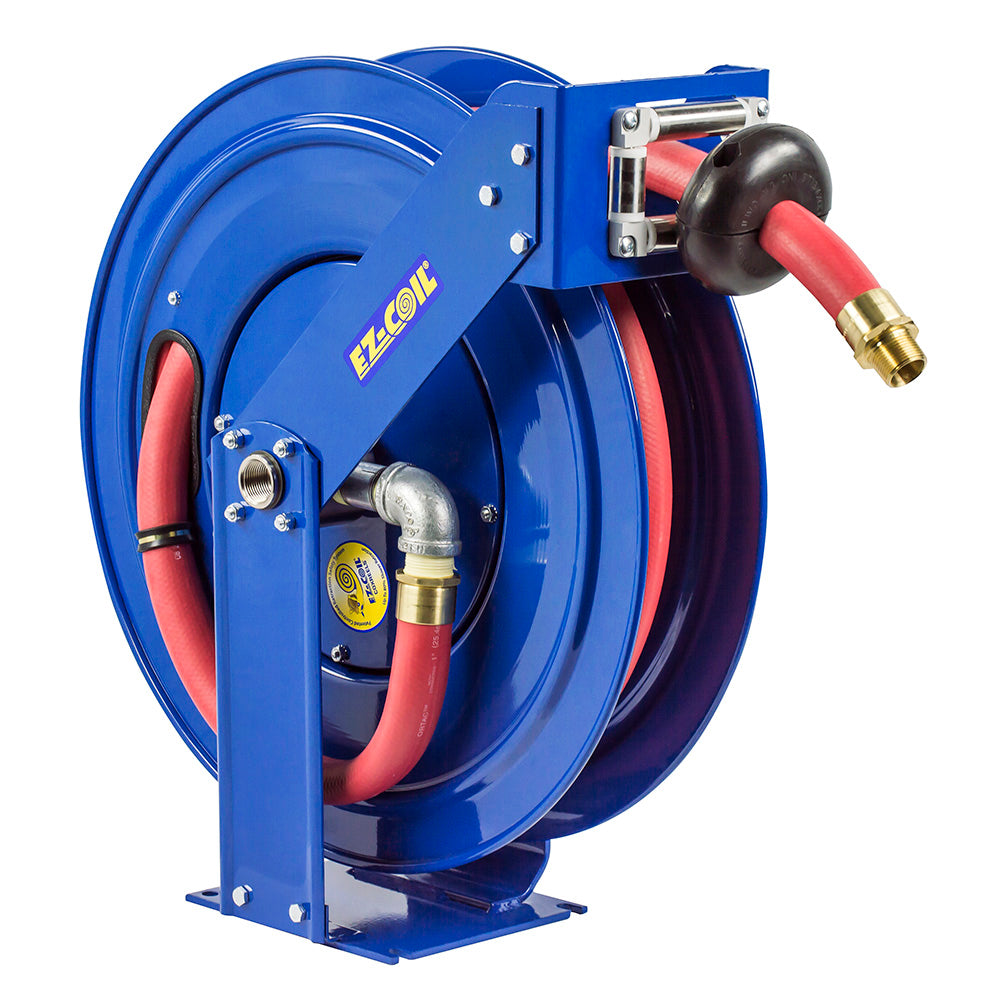 EZ-TSHFL-550 by Coxreels | EZ-T-Fuel Series | 300 PSI EZ-Coil Safety Spring Driven Hose Reel for Fuel | 3/4" Hose ID, 3/4" FNPT Inlet | Steel | 50ft Capacity, Hose Not Included