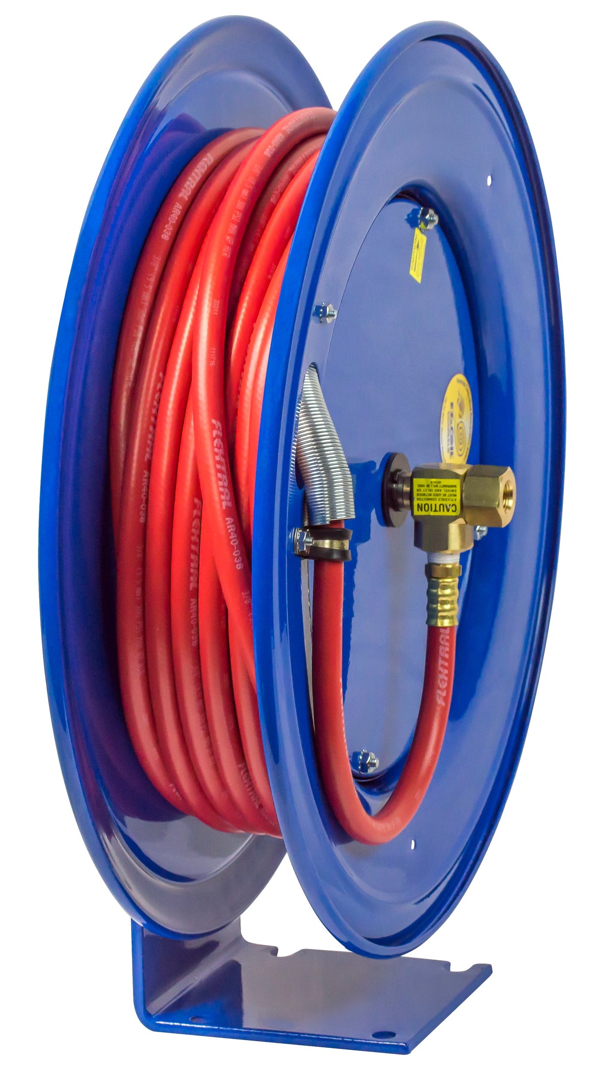 EZ-E-LP-450 by Coxreels | EZ-E Series | 300 PSI EZ-Coil Safety Spring Driven Hose Reel for Air & Water | 1/2" Hose ID, 1/2" FNPT Inlet | Steel | 50ft Capacity, Hose Not Included