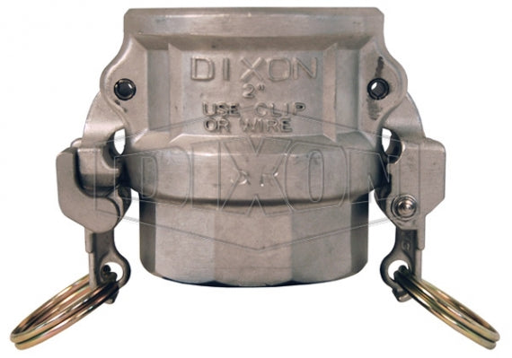 RDWSP300EZ by Dixon Valve | EZ Boss-Lock Cam & Groove Coupler for Welding | 3" Coupler Socket Weld x Schedule 40 Pipe | 316 Stainless Steel