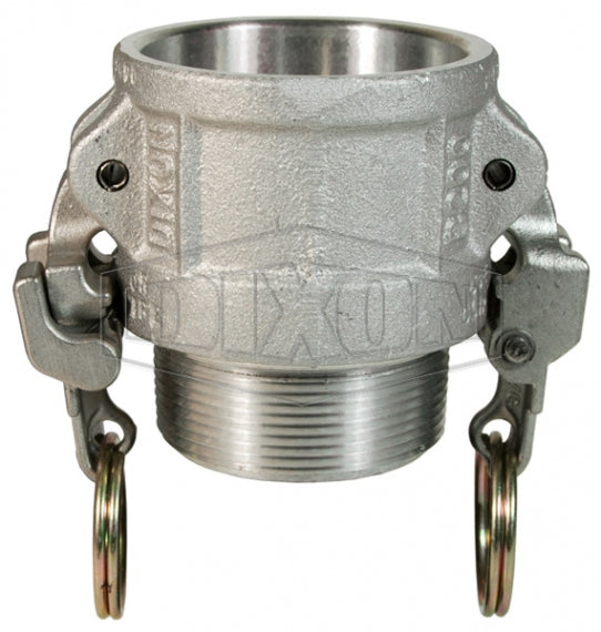 AB400EZ by Dixon Valve | EZ Boss-Lock Cam & Groove Coupler | Type B | 4" Coupler x 4" Male NPT | Aluminum