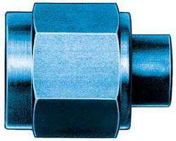 FBM3740 (FCM3740) Eaton Aeroquip® -06 Female AN Cap - Blue Anodized Aluminum