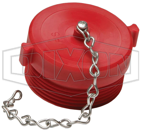 PP250NYFD Dixon Polycarbonate FDC Plug - 2-1/2" Male NYFD