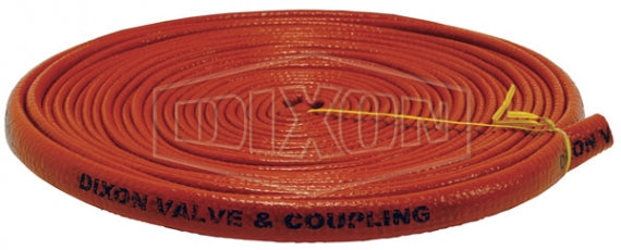 0610-4 by Dixon Valve | Fire Jacket for Hose | 1/4" Nominal ID | 50ft