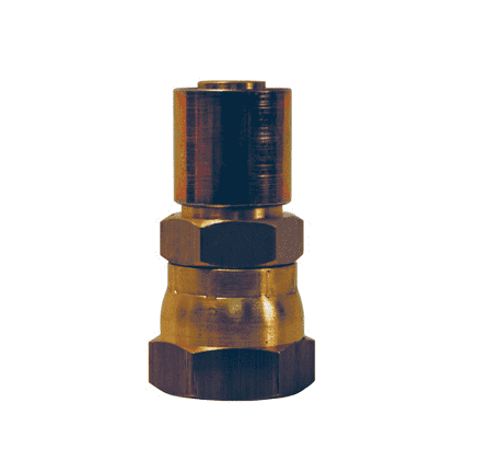 FJB-20Z-20 Dixon Valve -20Z Brass Nominal Fitting - Female JIC Swivel - 1-1/4" Thread Size