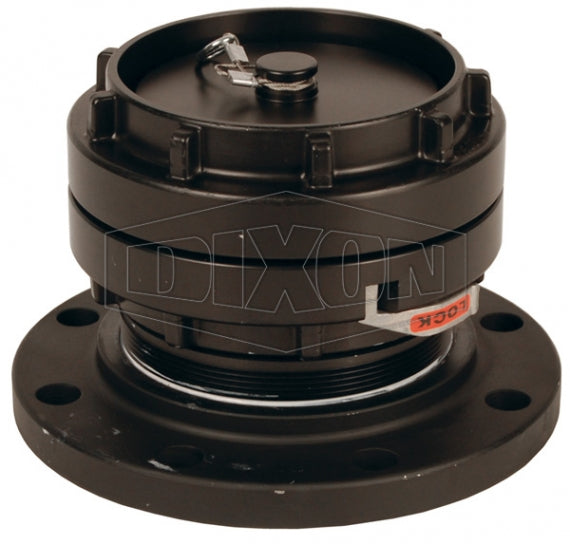 NCS-CSF-STZ650C Dixon 150# Carbon Steel 5" Flange x 6" Storz Adapter with Cap