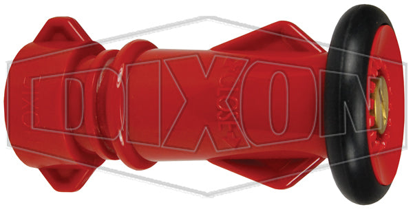 SL150NST Dixon FM Approved Domestic Fog Nozzle with Bumper - Polycarbonate - 1-1/2" Female NST(NH)