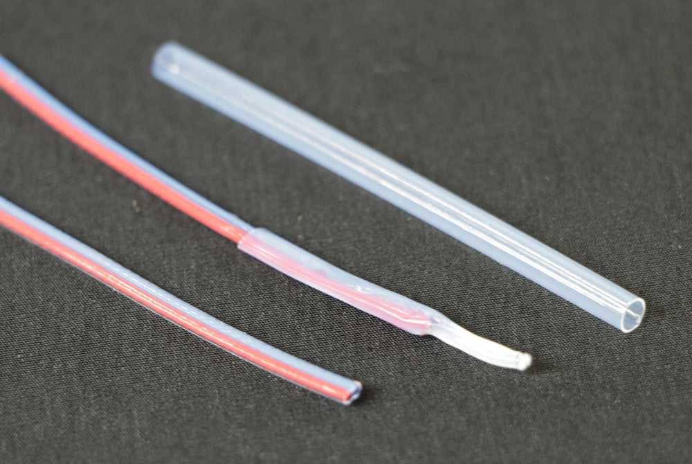 THFE4-580020 Versilon™ by Saint Gobain | 0.448" ID Recovered x 0.580" ID Expanded x .020" Wall | FEP 1.3X Heat Shrink Tubing | 8' Package Length