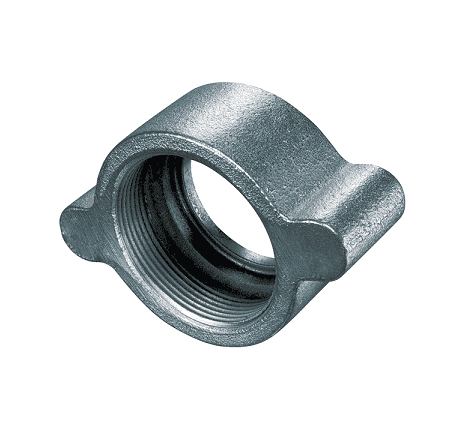 GJN-250 by Kuriyama | Ground Joint Coupling Wing Nut (NPS Threads) | 2-1/2" | Zinc Plate