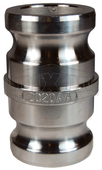 G300-AA-SS by Dixon Valve | Global Cam & Groove Spool Adapter | Type AA | 3" Adapter x 3" Adapter | 316 Investment Cast Stainless Steel